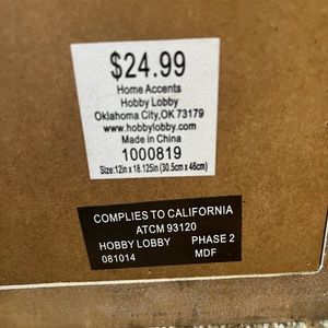 Bathroom sign. “Vintage” looking